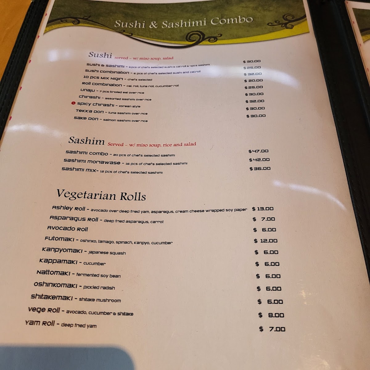 Tomo Sushi & Teriyaki Menu - Image 1